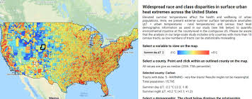 Drawing on data from the 2010 u.s. Us Wide Non White Neighborhoods Are Hotter Than White Ones Eurekalert Science News