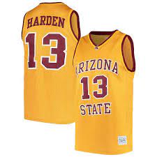 Check spelling or type a new query. Men S Original Retro Brand James Harden Gold Arizona State Sun Devils Alumni Basketball Jersey