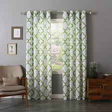 You will instantly fall in love with our blackout curtains & drapes. Leaf Lime Green Curtain Panels Trellis Moroccan Window Treatments Green Curtains Living Room Kitchen Custom Patterned Drapes Curtains Window Treatments Home Living