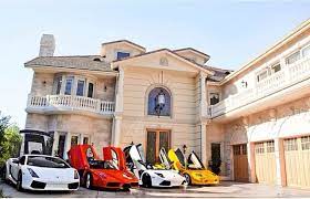House With Sports Cars Dream Cars Luxury Luxury Cars