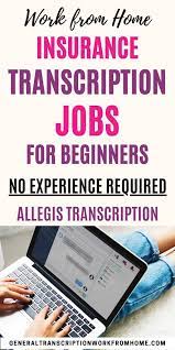 Insurance Transcription Jobs With Allegis Work From Home Jobs Online Jobs Side Hustles Typing Jobs Transcription Jobs For Beginners Transcription Jobs From Home