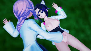 Demon Slayer Hentai & wet cunts de Shinobu Kocho y Mitsuri Kanroji