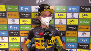 Sepp kuss of durango celebrates as he crosses the finish line to win the 15th stage of the tour de france cycling race sunday after riding 118.9 miles with start in ceret, france, and finish in. Nqj6uq Cf0gejm