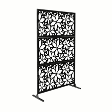 Without indoor privacy screen, you are able to make a bar between where you want people to see and where you don't want them to in just a simple top 10 best indoor privacy screens in 2021 reviews. 6 H X 4 W Laser Cut Metal Privacy Screen Metal Privacy Screen Fence Metal Wall Art Outdoor Indoor Privacy Metal Panel 4 H X 2 W Black 3pcs Walmart Com Walmart Com