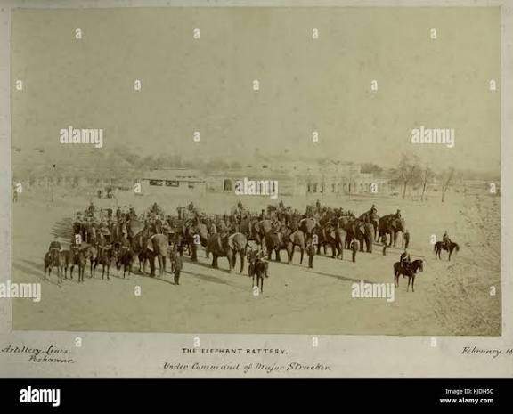 British elephant battery hi-res stock photography and images - Alamy