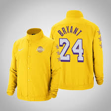 The los angeles lakers are honoring kobe bryant with their 2020 championship rings. Kobe Bryant Lakers 24 Gold City Dna Full Snap Jacket