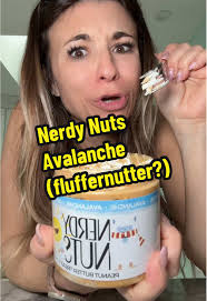 Don’t buy this unless you are ready to each the entire jar! @Nerdy Nuts  Shop #nerdynuts #peanutbutter #fluffernutter #marshmallow #marshmallowfluff  #gourmetpeanutbutter #tiktokmademebuyit ...