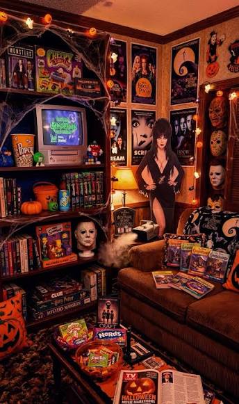 I needed some 90s Halloween party serotonin- and I bet you do too. 🎃👻🎃