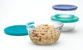 Anchor hocking 3 piece prep bowl set round nesting clear glass 1q, 1.5q, 2.5q. Anchor Hocking 6 Piece Glass Mixing Bowl Set Walmart Canada