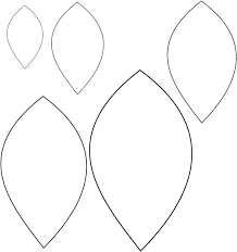 6 Best Images Of Paper Printable Leaf Patterns Fall Leaf Leaf Template Printable Leaf Template Flower Template