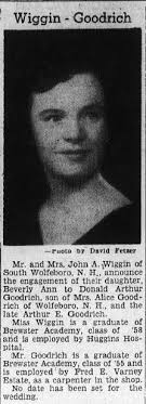 Granite State News January 9, 1959 Memories and Connections