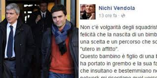Qualcosa su di me in meno di.280 caratteri. Nichi Vendola Non C E Volgarita Che Possa Turbare La Mia Felicita Tobia E Figlio Di Una Bellissima Storia D Amore L Huffpost