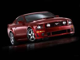 2005 Ford Mustang Gt Coupe By Roush Performance Maroon Front Angle 1024x768 Wallpaper 2005 Ford Mustang Mustang Gt Mustang