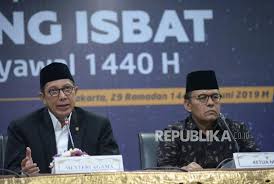 Hasil sidang isbat akan diumumkan menteri agama secara telekonferensi dan disiarkan langsung oleh tvri sebagai tv pool. Penetapan Sidang Isbat Kemenag Penuhi Kriteria Fatwa Mui Republika Online