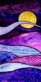 Purple Dunes Revisted Making Stained Glass Stained Glass Art Stained Glass Projects