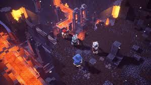Once you've completed the game at least once, you can reach the nether portal. Analisis Minecraft Dungeons Para Nintendo Switch Nintenderos Nintendo Switch Switch Lite