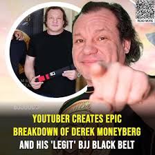 Napoleon Blownapart delivers a thorough takedown of Derek Moneyberg's  questionable BJJ black belt and his rise to influencer status. >> Full  story below👇