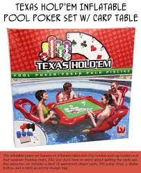 Fun Products That Will Really Make A Splash This Summer 10 Pics Inflatable Pool Pool Poker Set