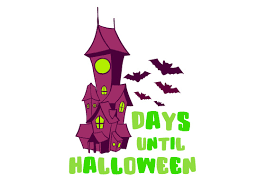 A luminary is an outdoor candle lantern used to line a driveway or sidewalk. Days Until Halloween Haunted House Svg Cut File By Creative Fabrica Crafts Creative Fabrica