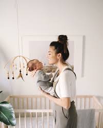In The Nursery With Mary Lauren Project Nursery Newborn Nursery Modern Nursery Mobile Nursery
