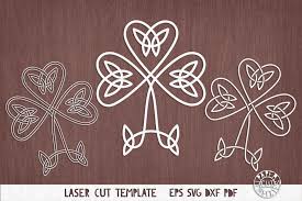 Download Svg Shamrock Celtic Knot Clover Cut File For Cricut Laser 437092 Cut Files Design Bundles PSD Mockup Templates