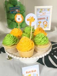 Un Premier Anniversaire Sur Le Theme Animaux De La Jungle Joli Baby Le monde animalier en afrique. un premier anniversaire sur le theme