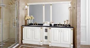 Nuie moe162 athena ǀ modern bathroom wall hung con. Oppein Kitchen In Africa Traditional White High Gloss Lacquer Bathroom Cabinet Op14 029