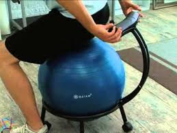 Comparison of muscle activation and lumbar spine posture. Gaiam Custom Fit Balance Ball Chair System Product Review Video Youtube