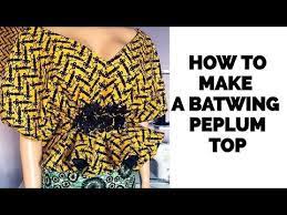 Check spelling or type a new query. How To Sew A Batwing Peplum Blouse Youtube Sewing Pattern Design Fashion Sewing Pattern Clothes Sewing Patterns