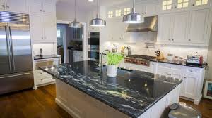 black granite countertops