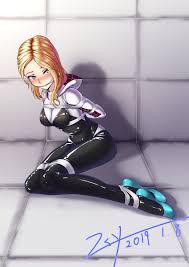 spider-gwen and gwen stacy (marvel and 1 more) drawn by zsy_(zsy433) |  Danbooru