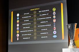 The 2019/20 uefa champions league draw gets underway from monte carlo where holders liverpool, real madrid, juventus, barcelona, psg and the rest of europe's elite club will find out their. Uefa Europa League Round Of 16 Draw Ac Milan Will Face Manchester United As Roma To Meet Shakhtar Donetsk