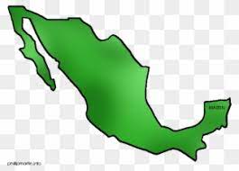 The ancient zia sun symbol in red, in the center of a field of yellow. City Clipart Colored Mexico Map Png Download 1195215 Pinclipart