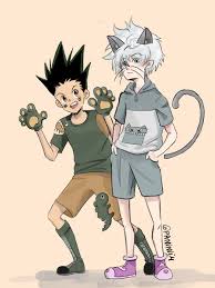 Download, share and comment wallpapers you like. Paninii S Art On Twitter Gon And Killua In Cute Custom Hxh Hunterxhunter Gonfreecss Killua Killugon