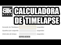 Calculadora De Timelapse Youtube
