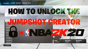 The nba 2k17 jump shot creator in mycareer is a cool new feature in the game that allows you to combine shot . Nba 2k22 Leaks Intel Ar Twitter How To Unlock The Jumpshot Creator In Nba 2k20 Nba2k Https T Co L8obn2dz8q