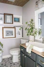 These farmhouse bathroom update ideas are budget friendly and all diy ideas you can actually pull off yourself in less than a weekend! Beautiful Farmhouse Bathroom Remodel Decor Ideas 44 Bathroomimprovements We Are Want To Bathroom Farmhouse Style Modern Farmhouse Bathroom Bathrooms Remodel
