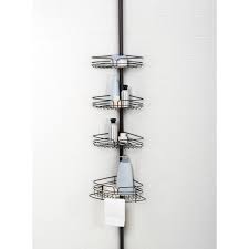 Zenith E2132hb Tub And Shower Tension Pole Caddy Oil Rubbed Bronze