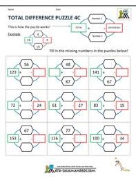 Math worksheets for fourth graders include problems on diverse topics and of varying levels of difficulties, proving to be a useful resource for parents and teachers alike! 19 Fourth Grade Math Puzzles Ideas Maths Puzzles Free Math Printable Math Worksheets