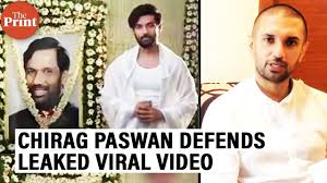 He is son of member of parliament and union minister ram vilas paswan. New Low For Politics If I Ve To Justify Pain Of Losing My Father Chirag Paswan Slams Nitish Kumar Youtube