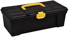 Amazon.com: 12-inch Tool Box Black/Yellow : Tools & Home Improvement