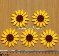 Kain flanel kuning, coklat, dan hijau2. Jual Aplikasi Flanel Bunga Matahari Medium Di Lapak Hans And Me Bukalapak