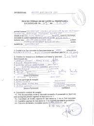 Lista candidaților învingători ai concursului. Pv De Receptie La Terminarea Lucrarilor Scara A Nr 109 07 06 2016