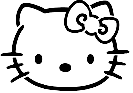 Pin By Meredith On Brushes Stencil Templates Hello Kitty Art Diy Hello Kitty Hello Kitty