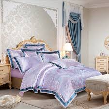 Check spelling or type a new query. Sequin Lavender Purple Blue And Aqua Tribal And Scroll Print Bohemian Baroque Style Luxury Jacquard Satin Full Queen Size Bedding Sets Enjoybedding Com