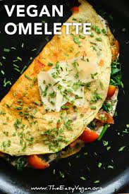 Simple Vegan Omelettes With Gf Option The Easy Vegan Recipe Vegan Omelette Vegan Recipes Vegan Dinners