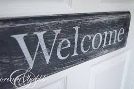 5 out of 5 stars. Diy Distressed Wood Welcome Sign Create And Babble