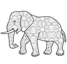 Elephant mandala coloring page from square mandalas category. Free Elephant Coloring Pages For Adults Elephant Coloring Page Animal Coloring Pages Mandala Coloring Pages
