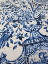 Find floral pottery suitable for multiple purposes at the cheapest prices, only on alibaba.com. Antique Delft Tile Mural In Blue With A Richly Decorated Flower Vase With A Parrot On