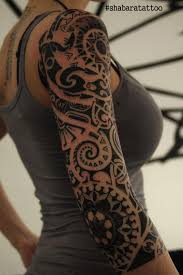 Polynesian Tattoos At The Back Polynesiantattoos Polynesian Tattoos Women Polynesian Tattoo Sleeve Polynesian Tattoo